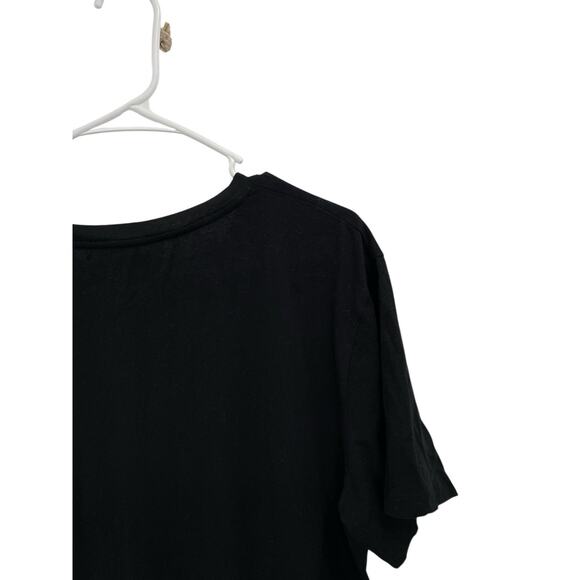 Gucci Logo Washed Print T-shirt Oversize Short Sleeve Black Size Large - Picture 3 of 13